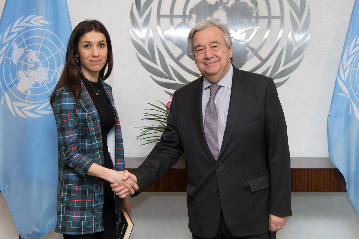 Empowering survival: Yezidi victim’s inspiring journey to UN ambassador